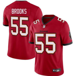 Men's Tampa Bay Buccaneers #55 Derrick Brooks Red Vapor Limited Stitched Football Jersey