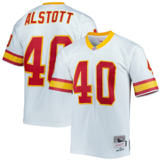 Men's Tampa Bay Buccaneers 40 Mike Alstott White Legacy Limited Stitched Football Jersey