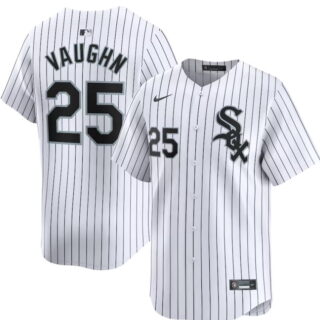 Men's Chicago White Sox #25 Andrew Vaughn Home Limited Player Jersey - White