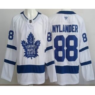 Men's Toronto Maple Leafs #88 William Nylander White Authentic Jersey