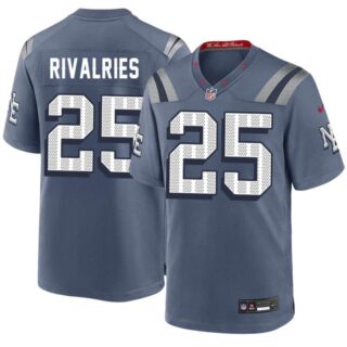 Men's New England Patriots #25 Rivalries F.U.S.E. Limited Rivalry Series Jersey
