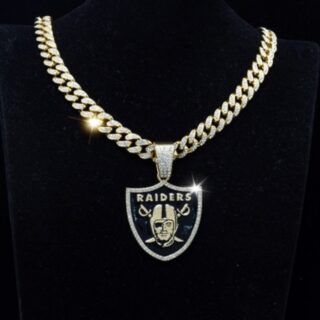 Raiders 20inch Necklace Gold