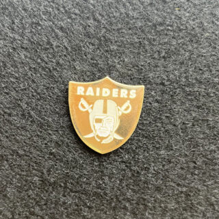 Raiders gold Pin -5pcs