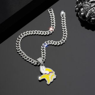 Vikings 20inch Necklace Silver