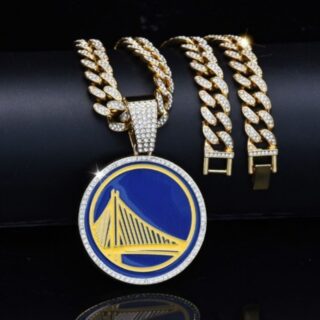 Warriors 20inch Necklace Gold