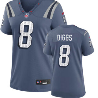 Women's New England Patriots #8 Stefon Diggs Rivalries Collection Jersey