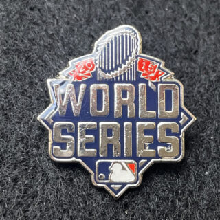 World Series patch pin