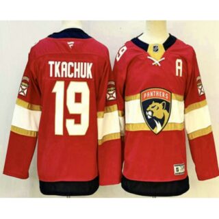 Youth Florida Panthers #19 Matthew Tkachuk Red Authentic Jersey