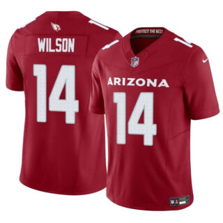 Men's Arizona Cardinals #14 Michael Wilson Red 2025 F.U.S.E. Vapor Untouchable Limited Stitched Jersey