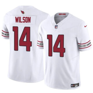 Men's Arizona Cardinals #14 Michael Wilson White 2025 F.U.S.E. Vapor Untouchable Limited Stitched Jersey