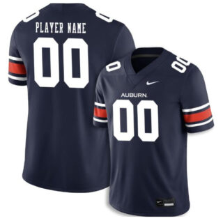 Men's Auburn Tigers ACTIVE PLAYER Custom Navy Stitched Football Jersey