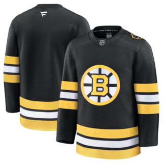 Men's Boston Bruins Blank Black 2025 Home Stitched Hockey Jersey