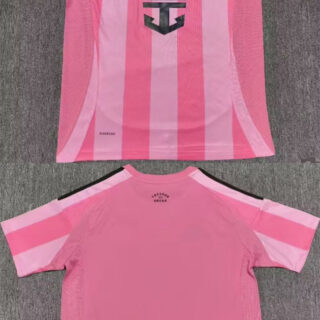 Men's Inter Miami CF Blank 2025 Pink Home Soccer Jersey 2