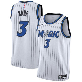 Men's Orlando Magic #3 Desmond Bane White 2025 Association Edition Stitched Basketball Jersey