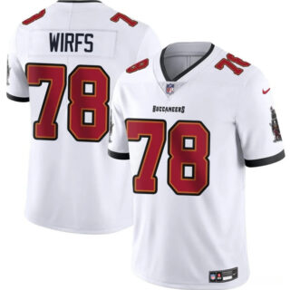 Men's Tampa Bay Buccaneers #78 Tristan Wirfs White 2025 Vapor Untouchable Limited Stitched Football Jersey