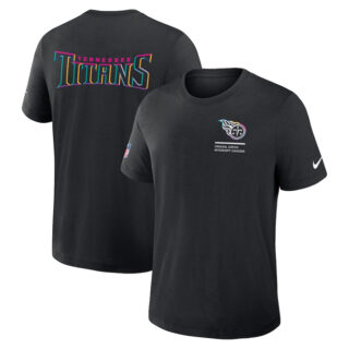 Men's Tennessee Titans Black 2025 Crucial Catch Tri-Blend Dri-FIT T-Shirt