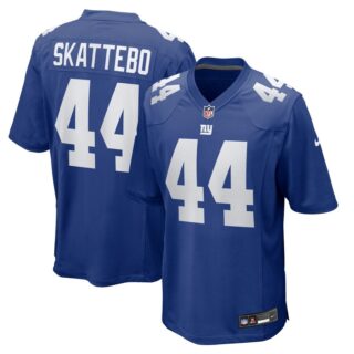 Men's New York Giants #44 Cam Skattebo Royal Team Game Jersey