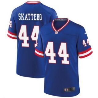 Men's New York Giants #44 Cam Skattebo Royal 2025 Draft F U S E Vapor Limited Stitched Football Jersey