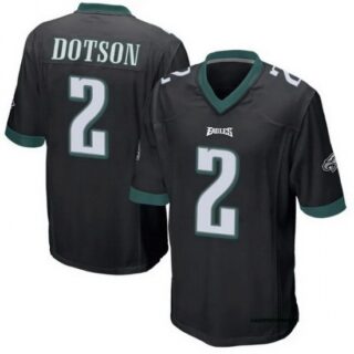Men's Philadelphia Eagles #2 Jahan Dotson Black 2025 New F U S E Vapor Untouchable Limited Stitched Football Jersey