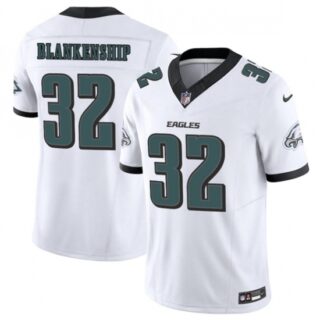 Men's Philadelphia Eagles #32 Reed Blankenship White 2025 F.U.S.E. Vapor Untouchable Limited Football Stitched Jersey