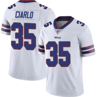 Youth Buffalo Bills #35 Jimmy Ciarlo Limited White Color Rush Vapor Untouchable Jersey