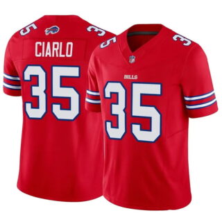Youth Buffalo Bills #35 Jimmy Ciarlo Red Limited Vapor F.U.S.E. Jersey