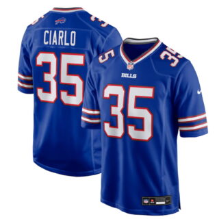 Youth Buffalo Bills #35 Jimmy Ciarlo Royal Team Game Jersey