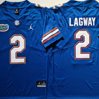 Men's Florida Gators ACTIVE PLAYER Custom Royal Stitched Jersey