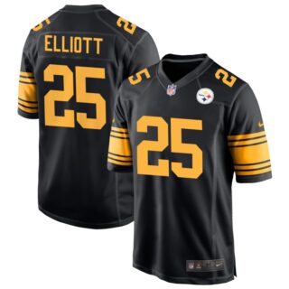 Men's Pittsburgh Steelers #25 DeShon Elliott Black Color Rush Vapor Untouchable Limited Stitched Jersey