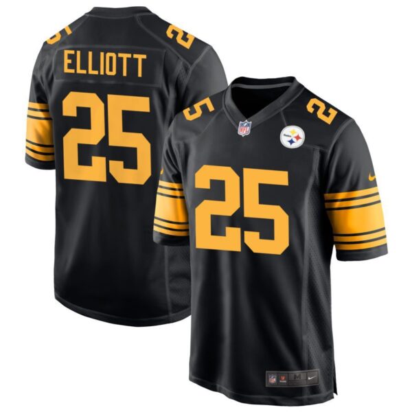 Men's Pittsburgh Steelers ??25 DeShon Elliott Black Color Rush Vapor Untouchable Limited Stitched Jersey
