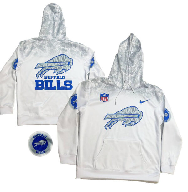 Men's Buffalo Bills 2025 2026 Rivalries Cold Front Hoodie