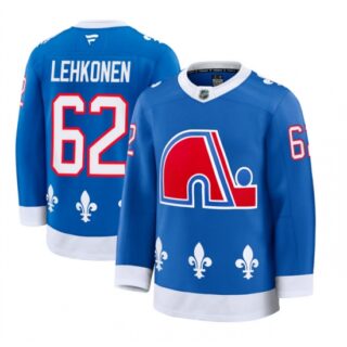Men's Colorado Avalanche #62 Artturi Lehkonen Blue 2025 Alternate Stitched Jersey