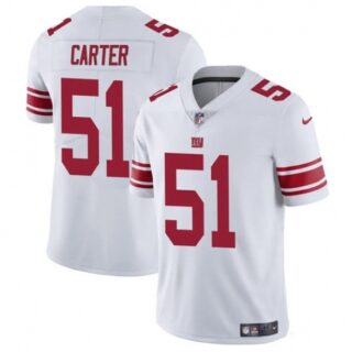 Men's New York Giants #51 Abdul Carter White 2025 Vapor Untouchable Limited Football Stitched Jersey