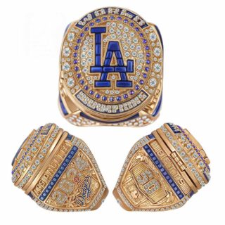 2024-2025 Dodgers Champions #50 Betts Rings with box