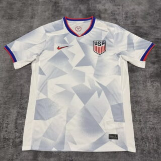 25-26 USA soccer white jersey