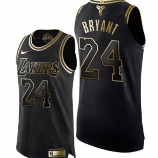 Men Lakers #24 Kobe Bryant Black Mamba Forever Legend Jersey