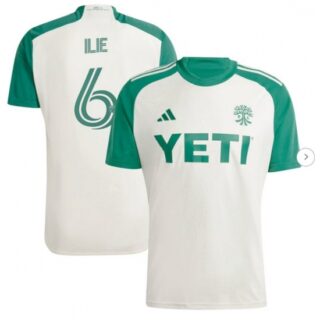 Men's Austin FC Ilie Sanchez adidas Tan 2024 The Armadillo Kit Replica Player Jersey