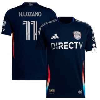 Men's San Diego FC Hirving Lozano adidas Navy 2025 State of Flow Authentic Player Jersey