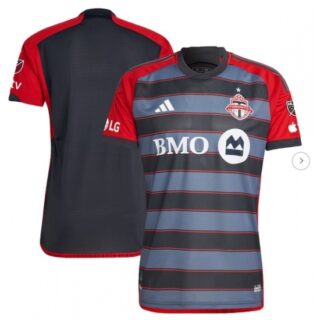 Men's Toronto FC adidas Gray 2023 Club Kit Authentic Jersey