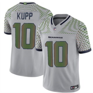 Youth Seattle Seahawks #10 Cooper Kupp Grey 2025 F.U.S.E. Rivalries Vapor Untouchable Limited Stitched Football Jersey