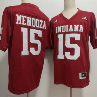 Men's Indiana Hoosiers #15 Fernando Mendoza Red Stitched Basketball JerseyS