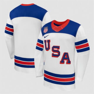 Men's USA Blank White 2026 Stitched Jersey