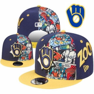 MLB Milwaukee Brewers Stitched Snapback Hats 2026-1-06