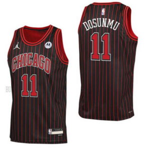 Men's Chicago Bulls Active Player Custom Black Stitched Basketball Jersey