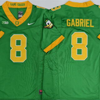 Men's Oregon Ducks #8 Dillon Gabriel Green 2026 F.U.S.E. Stitched Jersey
