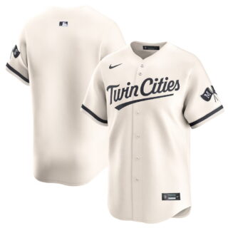 Men's Minnesota Twins Cream Alternate Limited Jersey