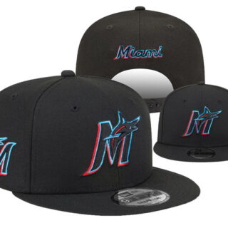 Miami Marlins 2025 Stitched Snapback Hats 009