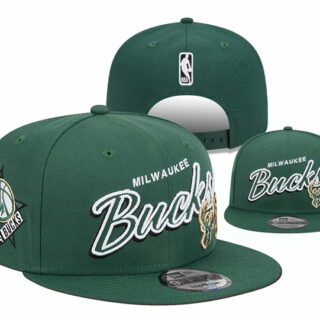 Milwaukee Bucks 2025 Stitched Snapback Hats 001