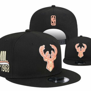 Milwaukee Bucks 2025 Stitched Snapback Hats 002