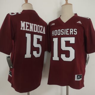 Men's Indiana Hoosiers #15 Fernando Mendoza Red Stitched Basketball JerseyS